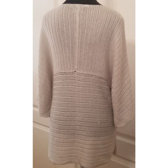 Cheap Monday "Shannon Sweater" Woman's Casual Size Small Tan Dolman Sleeve Top - Picture 3 of 11